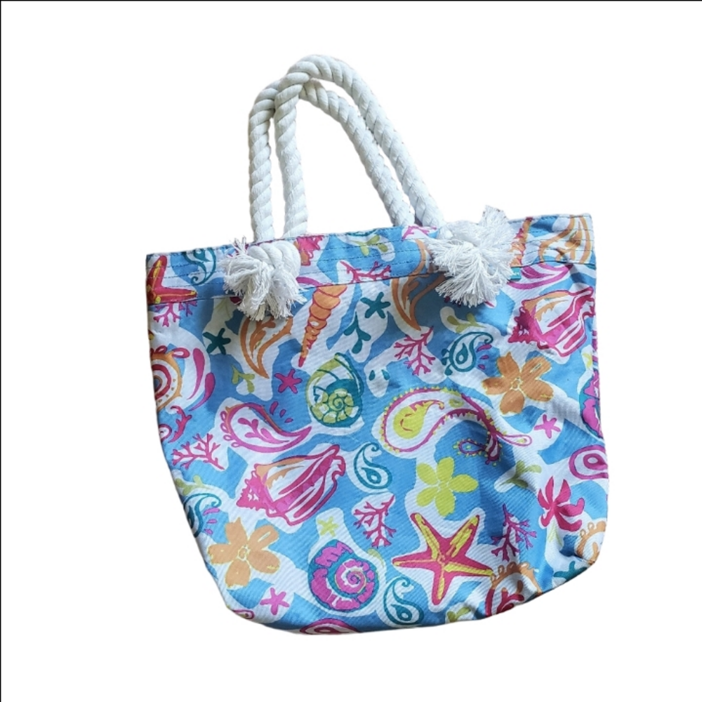 Blue Beach Bag